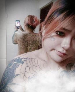 沈阳于洪纹身妹妹